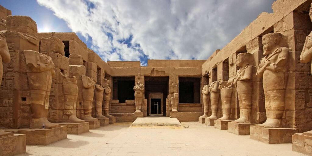 Karnak Temple at the end of an Aswan-to-Luxor cruise